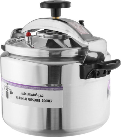 Aluminum Pressure Cooker, 22 cm, 7 L - Silver product image 3