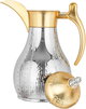 Al Saif Gallery Haila Thermos Set, 2 pieces, 1.2/1.2 liter, stainless steel inner container, embossed, gold-silver mouth product image 5