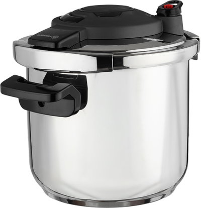 قدر ضغط ستانلس ستيل ستانلس ستيل كوركماز، 12 لتر - فضي اسود product image 3