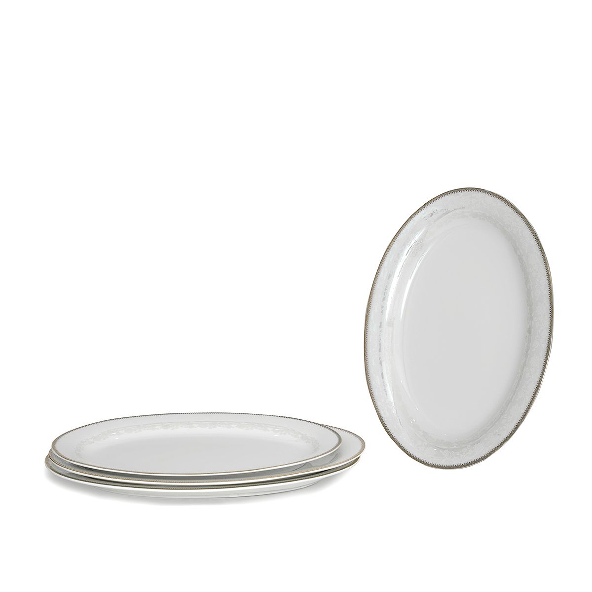 Al Saif Gallery porcelain dining set, 86 pieces - white product image 3