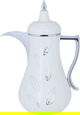 Al Saif Gallery Salami Steel Thermos Set, 2 Pieces, 1 Liter - Silver White product image 4