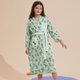 روب اطفال كورال فليس ريفي، 8-6 سنوات - اخضر فاتح product image 1