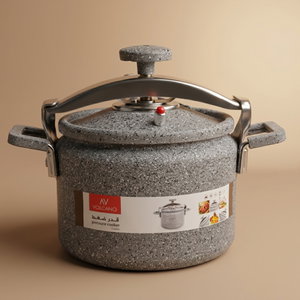 قدر ضغط جرانيت فولكانو السيف غاليري، 9 لتر، يد معدن - رمادي product image