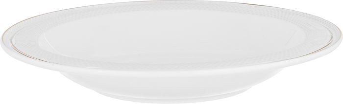 Alsaif Gallery Porcelain Dinner Set, 166 Pieces, Gold-White Rim product image 16