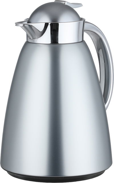 طقم ترامس سيف بلص، 0.7 / 1 لتر، خامة داخلية زجاج، غطاء ضغاط - فضي مطفي ولامع product image 4