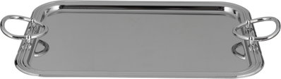 طوفرية تقديم استيل الجهوري، 36x26 سم - كروم product image 3
