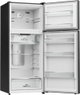 ثلاجة ديفروست دانسات، 465 لتر، 16.5 قدم، فريزر علوي، انفرتر، DAN1650NF - فضي product image 2