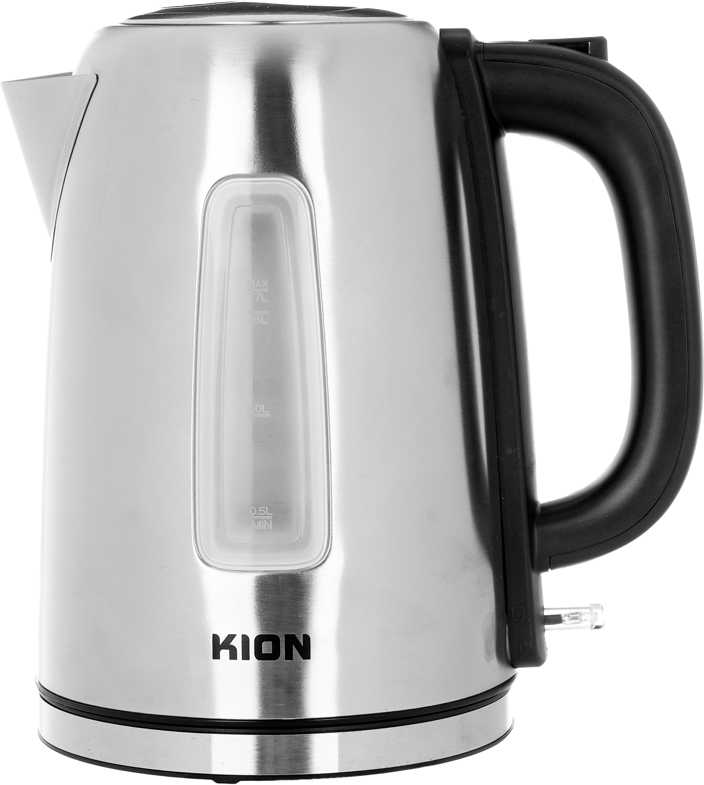Stainless steel kettle (Kion), 1.7 litres, 2200 watts - silver product image