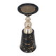 Al-Abdul Latif porcelain candlestick, 10 x 10 x 29 cm - black marble product image 2