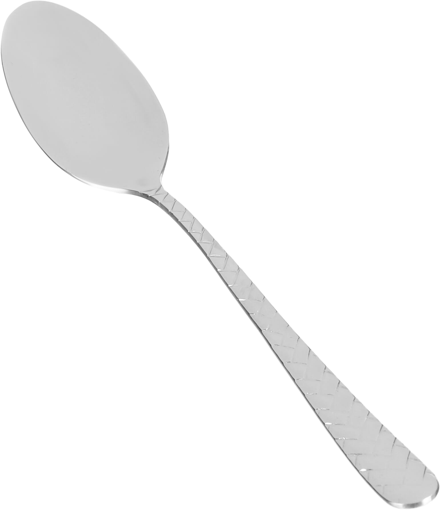 Al Saif Gallery steel spoon set, engraved, 24 pieces - silver product image 5