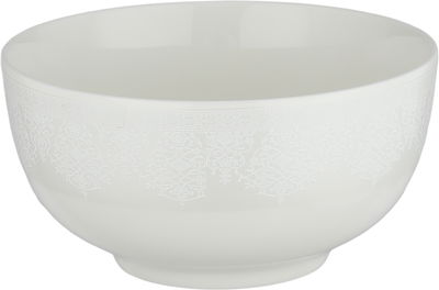 Trust Porcelain Dinnerware Set, 24 Pieces, Embossed - White product image 2