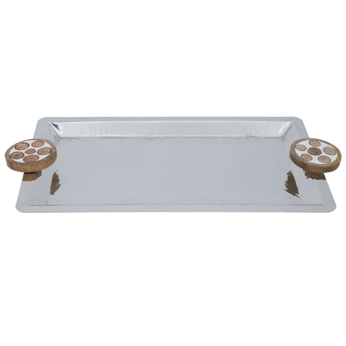 Tofaria Al Saif Gallery Steel Presentation, 50.5 x 26 x 3.5 cm, Rectangle - Silver product image 1