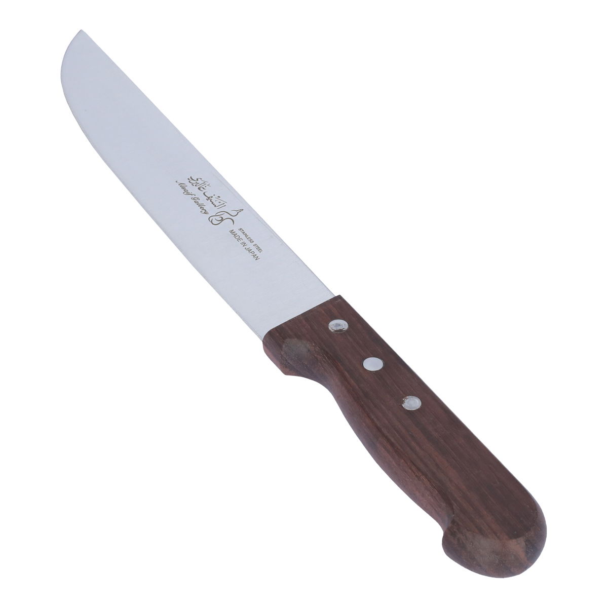 Al Saif Gallery steel knife set, with marble plastic handle, 6 pieces - white product image 2