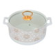 Al Saif Gallery porcelain soup set, 16 pieces, gold-white stand product image 6