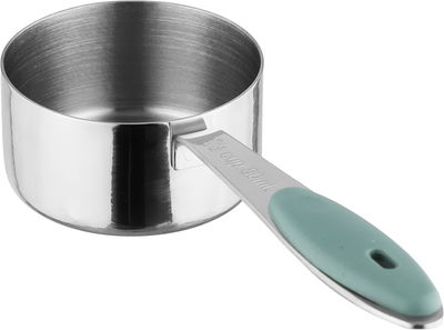 طقم اكواب قياس ستانلس استيل السيف غاليري، 4 قطع، يد سيليكون - فضي product image 8