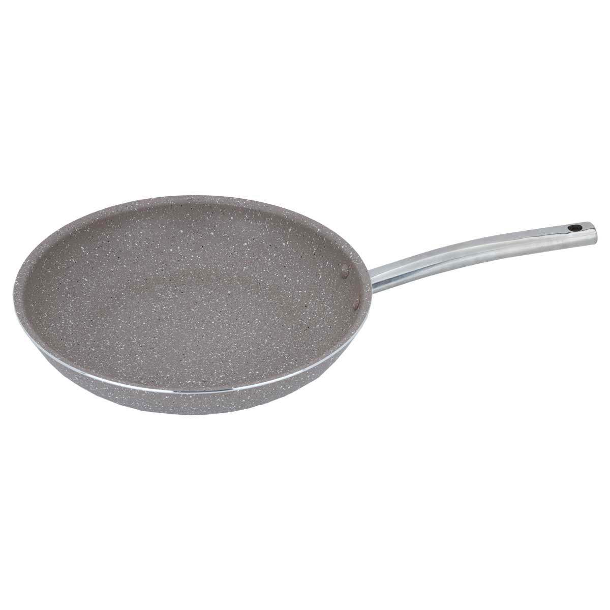 مقلاة جرانيت روكي، 28 سم، يد استيل - بني product image 1