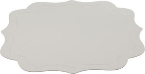 Al Saif Gallery Leather Tablecloth, 38x38 cm - Off White product image