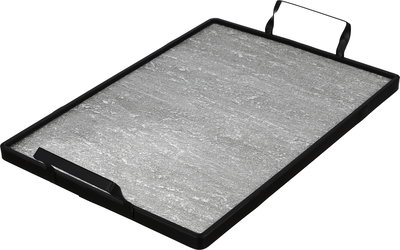 طقم طوفريات ستانلس ستيل بلاستيك السيف غاليري، قطعتين، اطار اسود - اسود رمادي product image 2