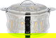 Steel Al Saif Gallery Zomorroda food container, 7500 ml, gold-silver pattern product image 1