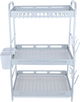 ستاند تجفيف صحون استيل السيف غاليري، 45.28x5.57 سم، 3 دور - ابيض product image 1