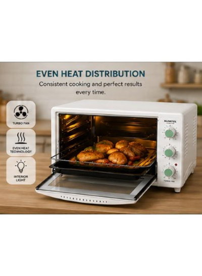 فرن كهربائي كومتيل، 1650 واط، 45 لتر، LX3675/22 - ابيض product image 3