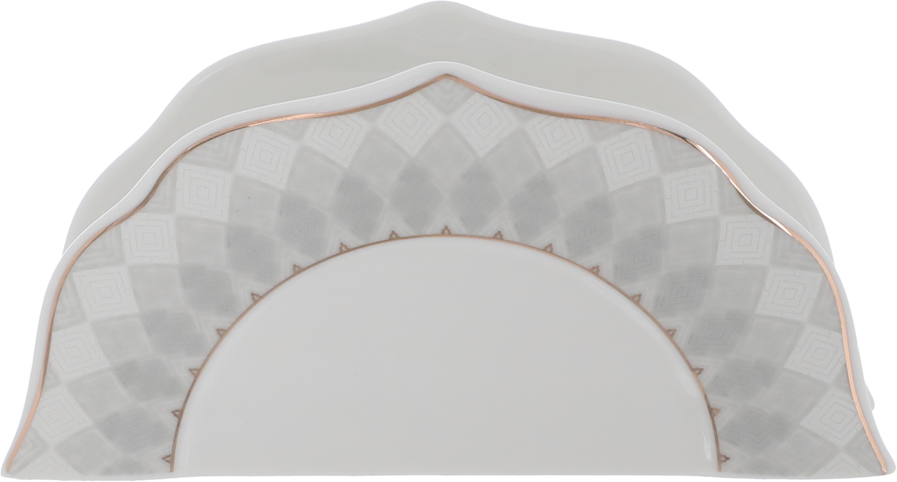 Victoria Al Saif Gallery porcelain dining set, 65 pieces, pattern, gold-white line product image 16