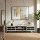 وحدة تلفاز مودرن خشب MDF، 45×200×40 سم - رمادي product image 1