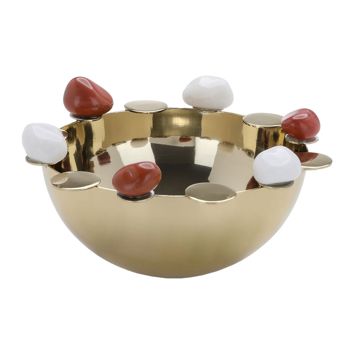 Al Saif Gallery Steel Serving Bowl, 17X17X8 Cm - Silver product image