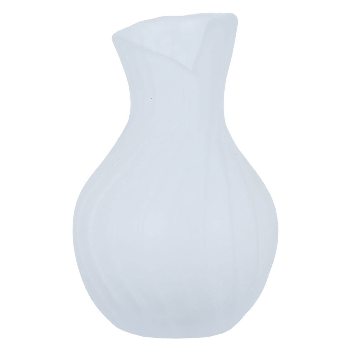 Al Saif Gallery glass vase, 12 x 19 cm - white product image