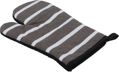 Alsaif Gallery Oven Glove Set with Cloth Bowl Holder, 2 Pieces - Brown White product image 2