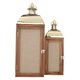 طقم فوانيس خشبي السيف غاليري، 2 قطعة - بني product image 3