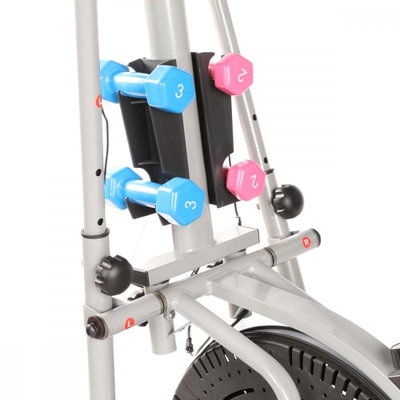 Elliptical Health Care Device, Weight Capacity up to 100 kg, 5-inch LCD Screen, 8 Levels - Black product image 8