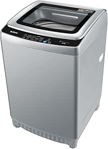 Sreen SRWM-15k-TAS  automatic washing machine, top load, 15 kg, 12 programs- Silver product image 1