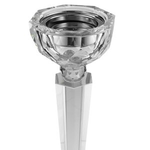 Al Saif Gallery Glass Incense Burner, 9x9x22 cm - Clear product image 2