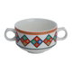 طقم شوربة بورسلان السيف غاليري، 15 قطعة، نقش عسيري - ملون product image 3