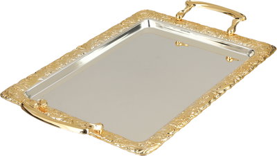 طقم طوفريات ستانلس استيل السيف غاليري، 3 قطع - فضي ذهبي product image 2