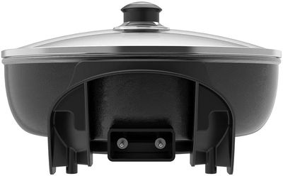 وعاء الطبخ الكهربائي ويننج ستار، 1500 واط، 5 مستويات، متعدد الوظائف، ST-9675 - اسود product image 5