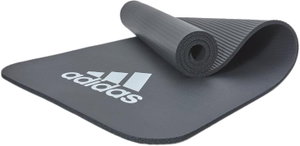 بساط يوغا مطاط أديداس، 180×60×0.5 سم - رمادي product image