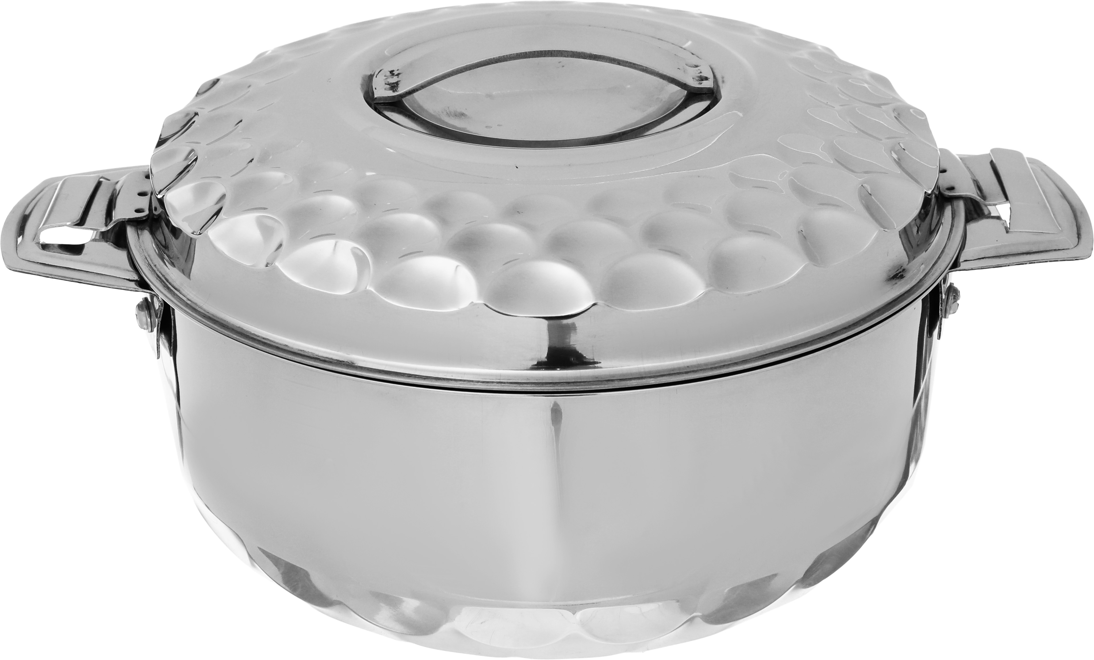 Aristo Steel Maxima Food Container, 3.5 Liter, Round - Silver product image