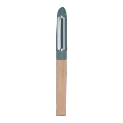 قشارة خضار سيليكون السيف غاليري، بيد خشبي - أخضر product image 3