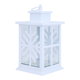 فانوس بشمعة رواد العائلة، 13x13x20 سم - ابيض product image 1