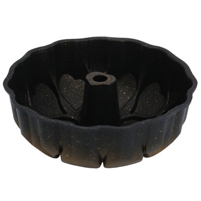 Al Saif Gallery Turkish granite cake mold, 25 x 25 x 10 cm, round - black product image 2