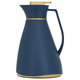 ترمس شيفون زجاج جلوري، 1 لتر - ازرق product image 4