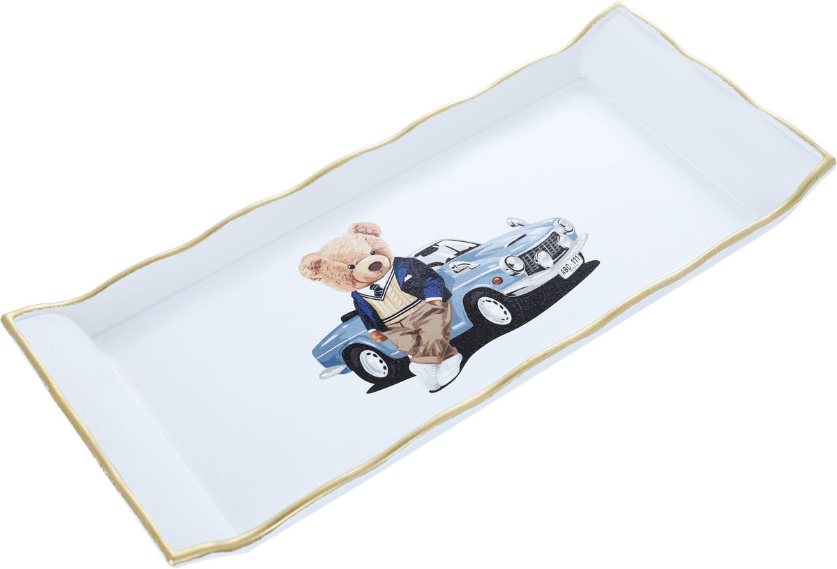 Al Saif Gallery Plastic Serving Tray, 29 cm, Rectangle - White product image 2