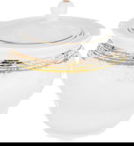 Alsaif Gallery Porcelain Dinner Set, 166 Pieces, Red-White Pattern product image 10