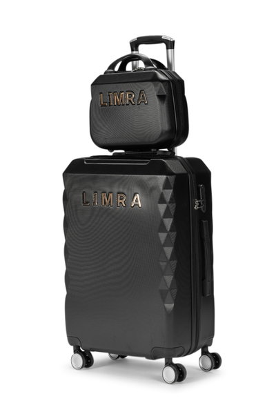 Limra ABS Luggage Set, 6 Sizes, 4 Wheels, 360 Degree Rotating, LMA-1036 - Black product image 2