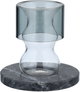 طقم تقديم شاي وقهوة زجاج صحن رخام السيف غاليري، 18 قطعة - شفاف أسود product image 3