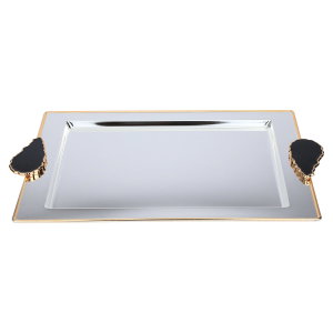 Alsaif gallery steel topper set, 2×33×45/2×27×36 cm - silver product image 2