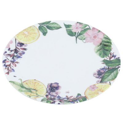 Al Saif Gallery Porcelain Serving Plate, 20X20X2 - Multi Color product image 1
