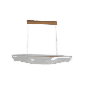 Norco Modern Aluminum Acrylic Chandelier, 120cm, 36W, 3000K - Gold product image 2
